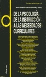 Coberta de De la psicología de la instrucción a las necesidades curriculares