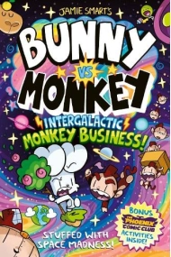 Cubierta de Bunny vs Monkey: Intergalactic Monkey Business! 4