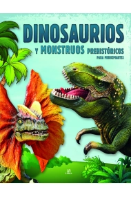 Coberta de Dinosaurios y monstruos prehistóricos para principiantes