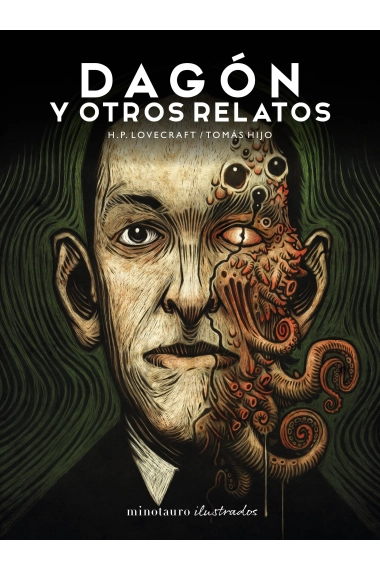 Cubierta de Dagón y otros relatos — Tomás Hijo y H.P. Lovecraft