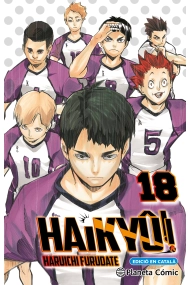 Cover of Haikyû!! n. 18/45 (català)