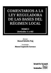 Cubierta de Comentarios a la Ley Reguladora de las Bases del Régimen Local 4 Tomos