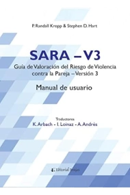 Coberta de S.A.R.A. V3. Manual de usuario de la guía de valoración del riesgo de violencia contra la pareja- Versión 3